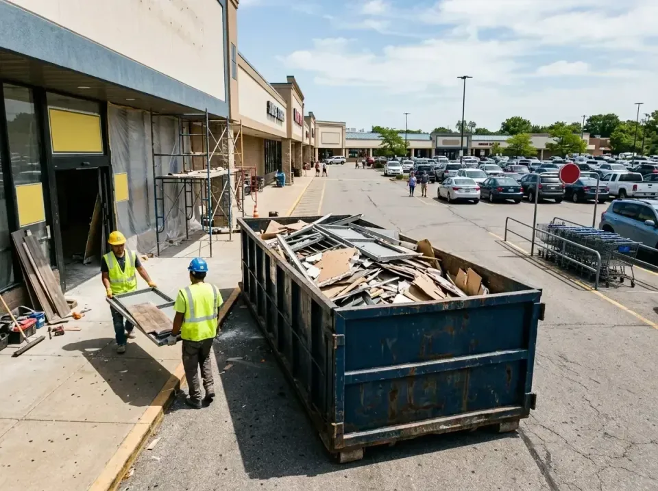 retail-store-renovation-debris-003 — frequently asked questions, Roll-off Dumpster Rentals in Black Mountain, NC